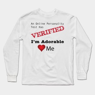 Online Personality Verified Long Sleeve T-Shirt